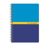 CONQUÉRANT Lot de 10 Carnets A6 180p 70gPetits Carreaux Reliure Intégrale Coloris aléatoires