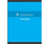 Conquerant Cahier 92713 – Sept travaux pratiques – Piqure – 170 x 220 mm – Papier vert