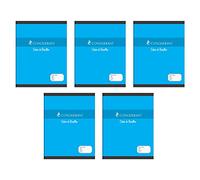 CONQUÉRANT Lot de 5 Cahiers de brouillon 17x22cm 96 Pages 56g grands carreaux bleu