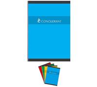 Hamelin Cahier broché Conquérant A4 21 x 29,7 cm 192 pages 70 g quadrillé 5x5