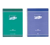 CONQUÉRANT Cahiers spiralés Lot de 2 17×22 cm 100 pages 70 g grands carreaux coloris aléatoires