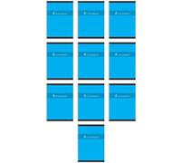 Cahier reliure intégrale A4 21 x 29,7 cm 5x5 70g 100 pages
