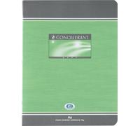 CONQUERANT SEPT cahier DIN A4 quadrillé 96 feuilles