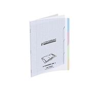 Conquérant sept conquerant classique cahier 4 en 1, 240 x 320 mm, seyès 400026555