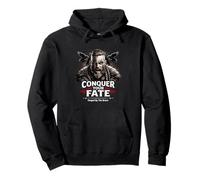 Conquérir Votre Destin Guerrier Viking forgé par Le Design Courageux Sweat à Capuche
