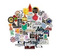 Conquest Journals Harry Potter Wizarding World Lot de 60 autocollants uniques dont 5 hologrammes, imperméables et résistants aux UV, parfaits pour tous vos gadgets, Potterfy All The Things