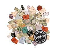 Lot de 50 étiquettes autocollantes en vinyle pour journaux de conquête Harry Potter, étiquettes officielles du monde des sorciers, imperméables et résistantes aux UV, idéales pour tous vos gadgets,