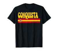 Conquista City Espagne Vintage Esthétique Vacances d'été T-Shirt
