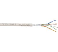 Conrad Components 609031 Câble réseau CAT 6 F/UTP 4 x 2 x 0.27 mm² blanc 100 m