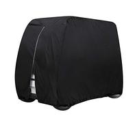 CONRAL Housse imperméable pour voiturette Golf, bâche Golf extérieure pour Tous Les Temps, pour Voiture-Club EZ GO, voiturettes Golf Yamaha, Housse Voiture Club 4 Places Anti-poussière, S/ML,S