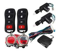 CONRAL Serrure de Porte Centrale de 24V pour Le Camion, Serrure de Porte Centrale de Voiture de 24 Volts verrouillant Le système d'entrée sans clé + 2 à télécommande