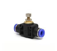 1 pc raccord pneumatique Tuyau connecteur Tube Air raccords Rapides Eau Pousser dans Le raccord de Tuyau 4mm 6mm 8 10 12 14 16mm PU PY PK PM PZA HVFF (Color : SA, Size : 4mm)