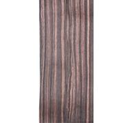 CONROS 1 Rouleau en Bois d'ébène Naturel en Bois Mince en Bois Solide à la Main de Guitare de Haut-Parleur Bricolage de Guitare Peau 220 * 16cm