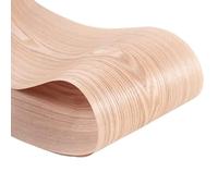 CONROS 1 Rouleau Naturel Un placage de frêne de Mandchourie en Bois Mince Solide Fait à la Main Bricolage Haut-Parleur Guitare Instruments de Musique Faire des Meubles