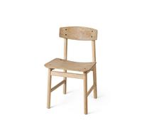 Mater Chaise Conscious BM3162 Chêne savonné-café clair usé