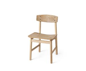 Conscious BM3162 Chaise de Salle à Manger Chêne Traité Au savon/Café Clair