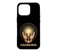 Consécration eucharistique Traditionnelle Latine Messe Catholique Coque pour iPhone 16 Pro