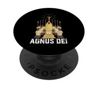 Consécration eucharistique Traditionnelle Latine Messe Catholique PopSockets PopGrip Adhésif