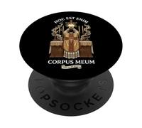 Consécration eucharistique Traditionnelle Latine Messe Catholique PopSockets PopGrip Adhésif