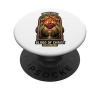 Consécration eucharistique Traditionnelle Latine Messe Catholique PopSockets PopGrip Adhésif