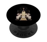 Consécration eucharistique Traditionnelle Latine Messe Catholique PopSockets PopGrip Adhésif