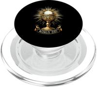 Consécration eucharistique Traditionnelle Latine Messe Catholique PopSockets PopGrip pour MagSafe