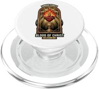 Consécration eucharistique Traditionnelle Latine Messe Catholique PopSockets PopGrip pour MagSafe