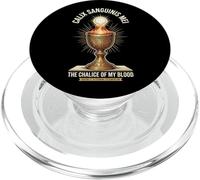 Consécration eucharistique Traditionnelle Latine Messe Catholique PopSockets PopGrip pour MagSafe