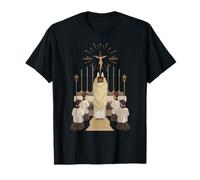 Consécration eucharistique Traditionnelle Latine Messe Catholique T-Shirt