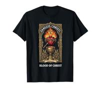 Consécration eucharistique Traditionnelle Latine Messe Catholique T-Shirt