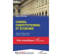 Conseil constitutionnel et économie - Jérémy Martinez - L'harmattan - broché - Essai