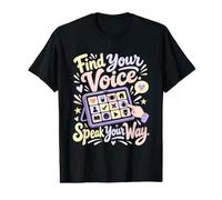 Conseil de Communication de l'AAC pour la Sensibilisation à la neurodiversité T-Shirt Graphique avec Valeur