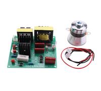 Conseil De Conducteur De Puissance De Décapant Ultrasonique De Ca 110V 100W 40K + Transducteur De 1Pcs 60W 40K Pour Des Machines De Nettoyage