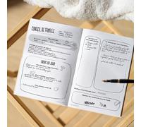 Conseil de Famille | 1 Journal, 6 feuillets de Coupons, 1 Totem de Parole et 1 pochon pour Les Coupons pour favoriser la Communication dans la Famille