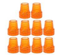 Conseil de Mouleta en Caoutchouc sans Glisser avec un Entretoise en Métal pour le Jeu de sécurité 10 Conseils Universels Caña pour les Utilisateurs (ORANGE)