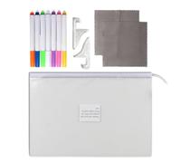Conseil de note LED - Panneau sec acrylique avec lumière | Panneau d'annulation à sec éclairé | Bureau Glow Memo | Allumez le tableau d'écriture | Tableau d'affichage collant LED Acrylique le