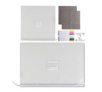 Conseil de note LED - Panneau sec acrylique avec lumière | Panneau d'annulation à sec éclairé | Bureau Glow Memo | Allumez le tableau d'écriture | Tableau d'affichage collant LED Acrylique le