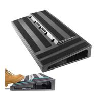 Conseil de pédales d'effet, panneau de pédale de basse - Accessoires de guitare pédalboard d'alimentation inclinée | Pédale de pédale portable pédalon léger pour musicien de bassiste guitariste