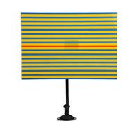 Conseil de réflecteur de vérification des Bosses, Akozon Outil de Suppression de réparation de Bosses sans Peinture Vérification de la Ligne de réflecteur, Couleur Jaune et Bleue