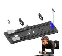 CONSEIL D'EXERCICE AB pliable - Réformateur Pilates, core entraîneur, économie spatiale et portable | Équipement d'entraînement de gym à domicile pour tonification, renforcement et