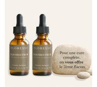 Conseil Fleur de Bach® - Fleurs de Bach Animaux Destructeurs 30ml +1 OFFERT - Cure complète - Destruction, stress, anxiété - Comportement apaisé - Élixir floral traditionnel - Lot 2 flacons