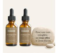 Conseil Fleur de Bach® - Fleurs de Bach Animaux Hyperactifs 30ml +1 OFFERT - Cure complète - Apaisement, calme, canalisation - "SANS ALCOOL" - Lot 2 flacons - Élixir floral traditionnel