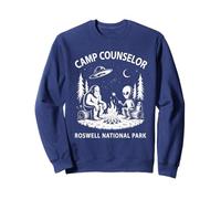 CONSEILLER DE Camp D'ÉTÉ Sarcastique Alien National Park Roswell Sweatshirt