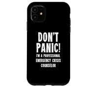 Conseiller d'urgence en cas de crise Coque pour iPhone 11