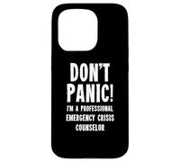 Conseiller d'urgence en cas de crise Coque pour iPhone 15 Pro