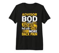 Conseiller Financier BOD Like A Dad BOD Conseiller Scolaire T-Shirt Haut de Gamme