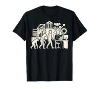 Conseiller Financier Evolution Analyste Finance Croissance Design T-Shirt