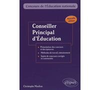 Conseiller principal d'éducation - Christophe Maufras - Ellipses - broché - Etude