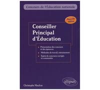 Conseiller Principal D'éducation - Externe, Interne, Troisième Concours