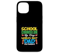 Conseiller Scolaire de Jour, Meilleur père du Monde de Nuit Coque pour iPhone 13